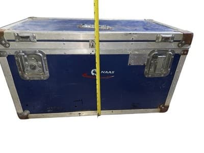 ATA Flight Road Case Blue Equipment Case Needs Latch Repair - Thumbnail 6