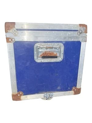 ATA Flight Road Case Blue Equipment Case Needs Latch Repair - Thumbnail 14