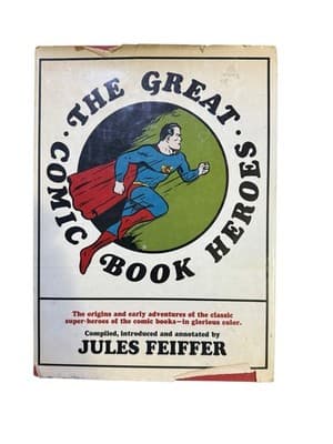 THE GREAT COMIC BOOK HEROES By JULES FEIFFER 1965 HC/DJ 1st ED - Thumbnail 6