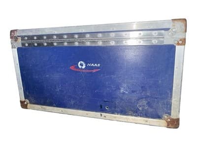 ATA Flight Road Case Blue Equipment Case Needs Latch Repair - Thumbnail 13
