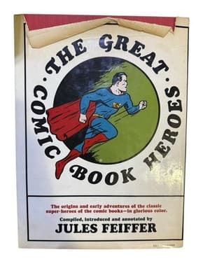 THE GREAT COMIC BOOK HEROES By JULES FEIFFER 1965 HC/DJ 1st ED - Thumbnail 7