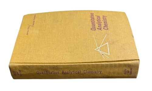 Vintage 1966 Quantitive Analytical Chemistry Fritz & Schenk Allyn & Bacon - Thumbnail 2