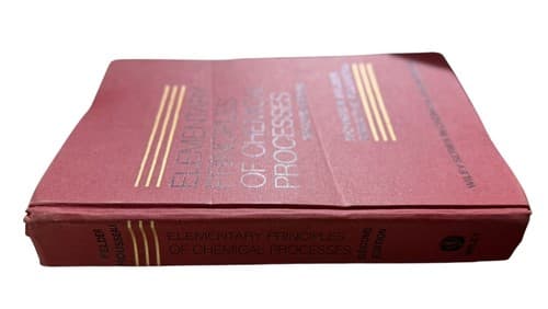 Elementary Principles of Chemical Processes Wiley Series Second Edition - Thumbnail 2