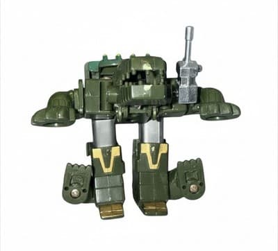 World Invading Reptiles Vintage Transforming Crocodile Robot Figure 1990s - Thumbnail 2