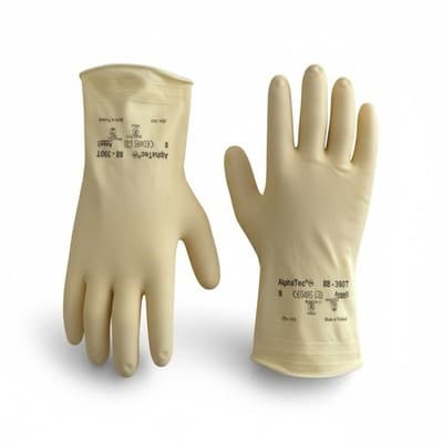 Case of Ansell AlphaTec 88-390T Gloves Size 8 (12 Packs Of 12) (144 Gloves) - Image 1