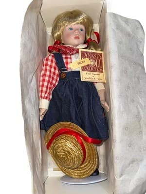 Never Taken Out Of The Box Vintage Dynasty Collection Doll Becky Farm Girl - Image 1