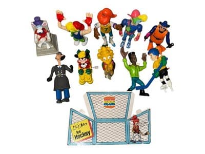 Burger King Kids Club Toys Lot Vintage 1990s Simpsons Disney Figures Game - Thumbnail 2