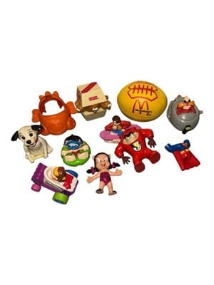 McDonald’s Happy Meal Toys Lot Vintage 1990s 2000s Disney Pixar DC - Thumbnail 2