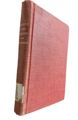 Concepts in Biochemistry by William K Stephenson - Image 1