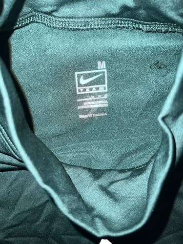 Nike Therma Fit Long Sleeve Pullover Green Medium - Thumbnail 4