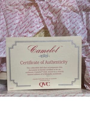 Authentic Camelot Doll 23” Julia Never Taken Out Of Box Mint Condition - Thumbnail 3