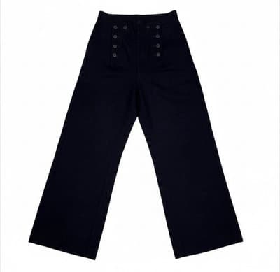 Vintage US Navy Wool Crackerjack Sailor Uniform Set Jumper Pants Middy WWII - Thumbnail 2