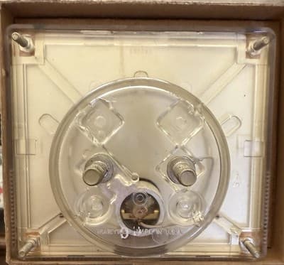 Vintage Honeywell Analog RPM Tachometer Gauge 0-6000 Panel Mount NOS 614-55535 - Thumbnail 2
