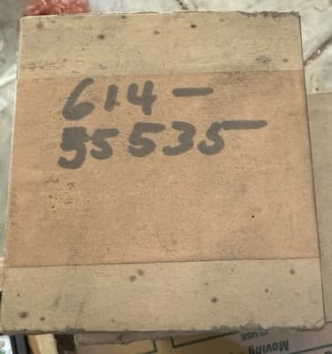 Vintage Honeywell Analog RPM Tachometer Gauge 0-6000 Panel Mount NOS 614-55535 - Thumbnail 3