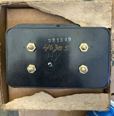 Vintage Triplett EC Instr Co Deluxe Battery Tester Gauge Bluffton Ohio - Thumbnail 3