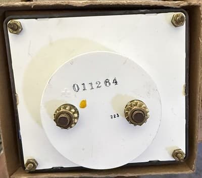 Vintage Automotive Vacuum Gauge 0-30 inHg Low Average Zones SL 011264 NOS - Thumbnail 2