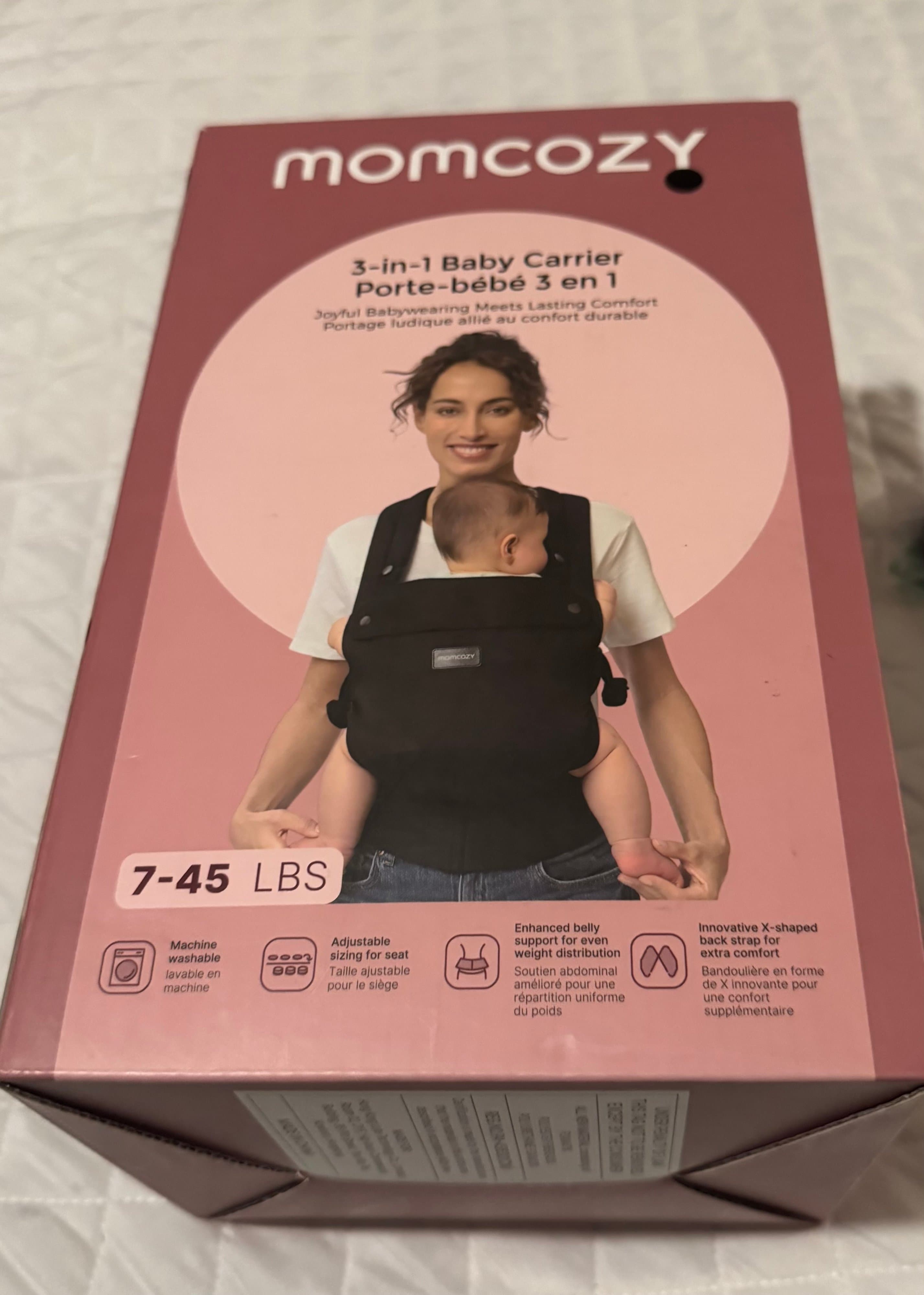 Momcozy Baby Carrier Ergonomic Design - Thumbnail 3
