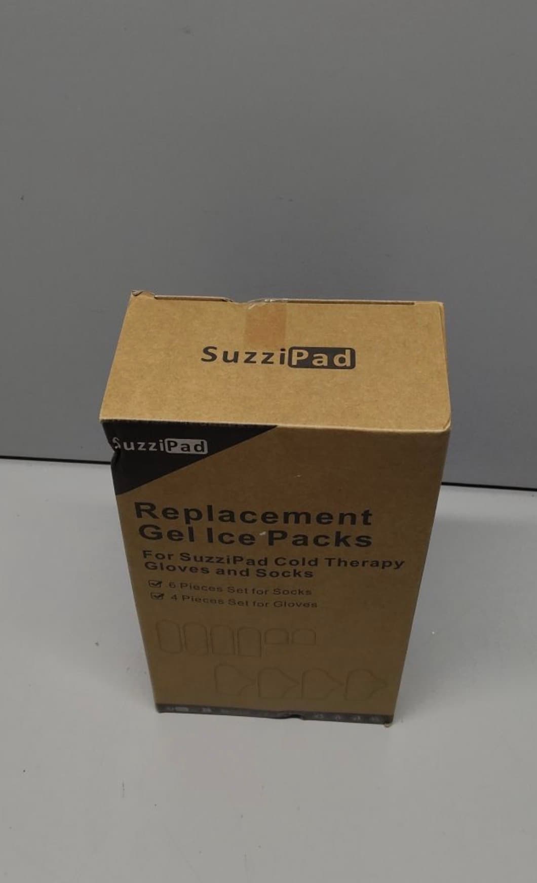 SuzziPad Replacement Gel Ice Packs for Gloves and Socks - Thumbnail 2