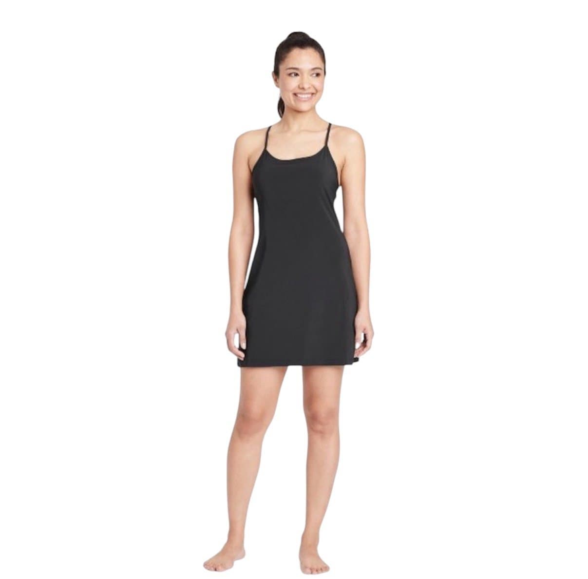 All in Motion Flex Strappy Athletic Dress in Black Size XXL New - Image 1
