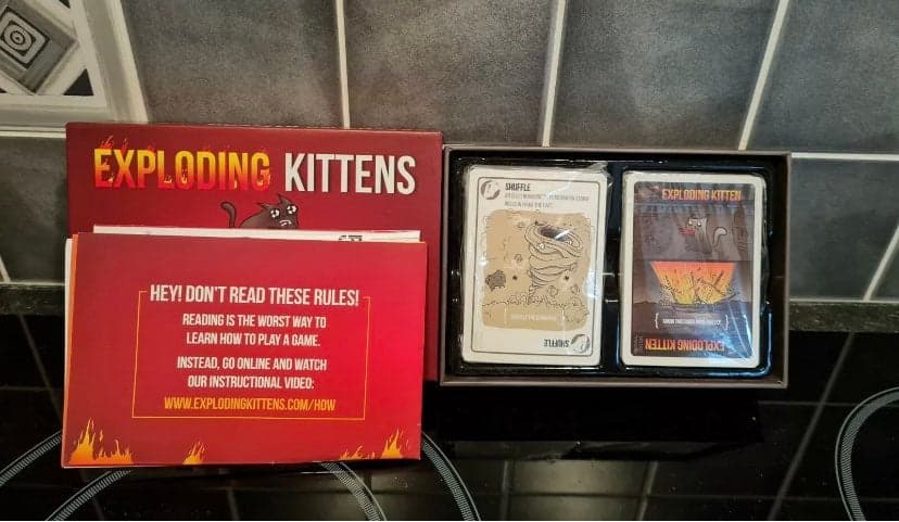 Exploding Kittens A Card Game Original Edition Brand New! - Thumbnail 2