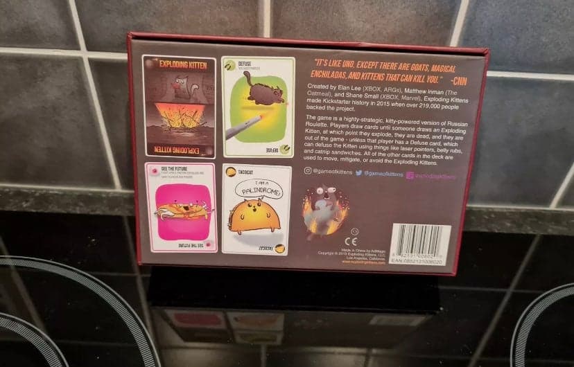 Exploding Kittens A Card Game Original Edition Brand New! - Thumbnail 3