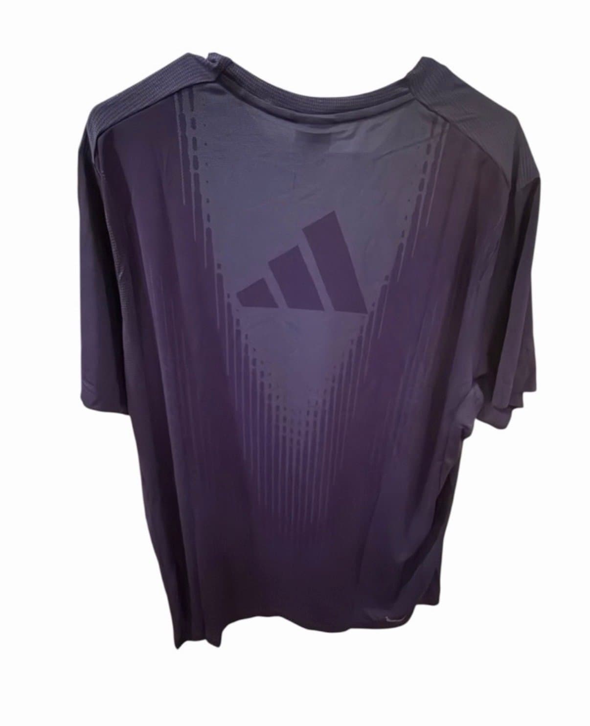 Adidas Men's Airchill Training Tee in Aurora - Thumbnail 5