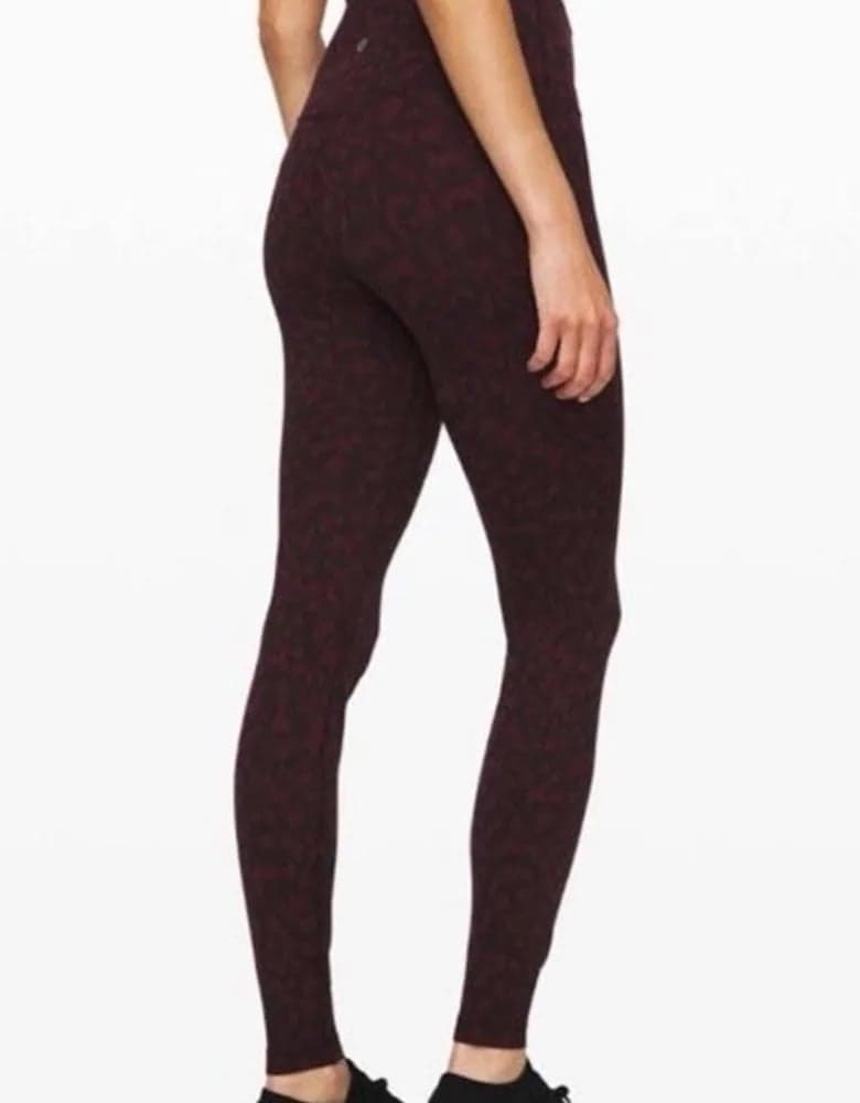 Lululemon High-Rise Align Leggings 25" – Formation Camo Dark Adobe Multi RARE - Thumbnail 3