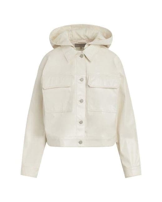 HUDSON Women’s Hoodie Swing Trucker Jackets Size Large NWT - Thumbnail 2