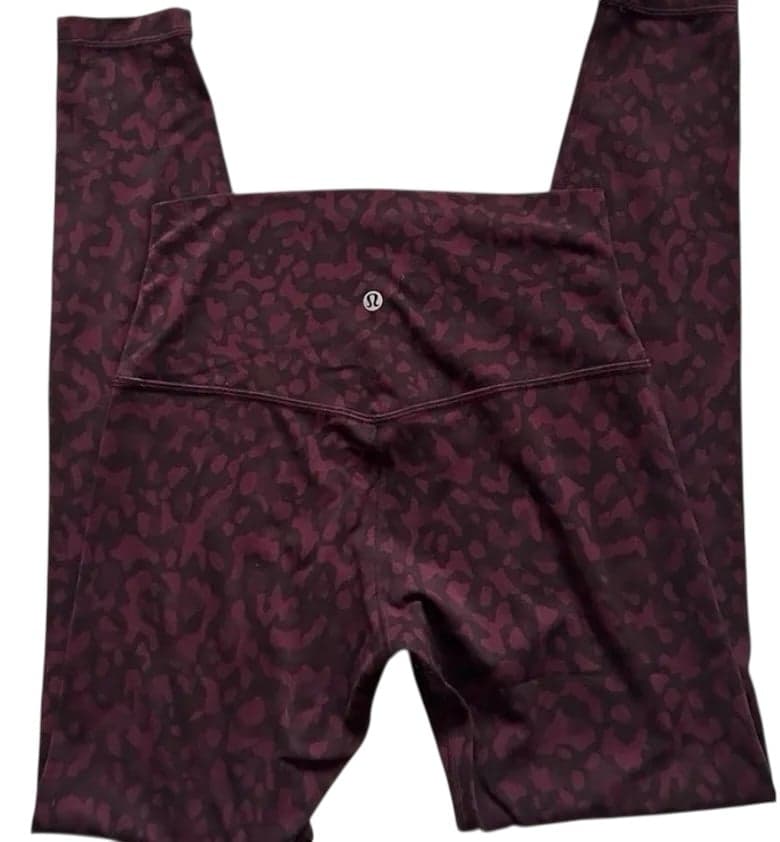 Lululemon High-Rise Align Leggings 25" – Formation Camo Dark Adobe Multi RARE - Thumbnail 4