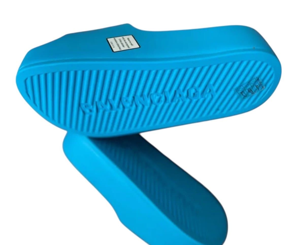 Balenciaga Slides Chunky Platform Slides Unisex Sandals NEW Blue - Thumbnail 5