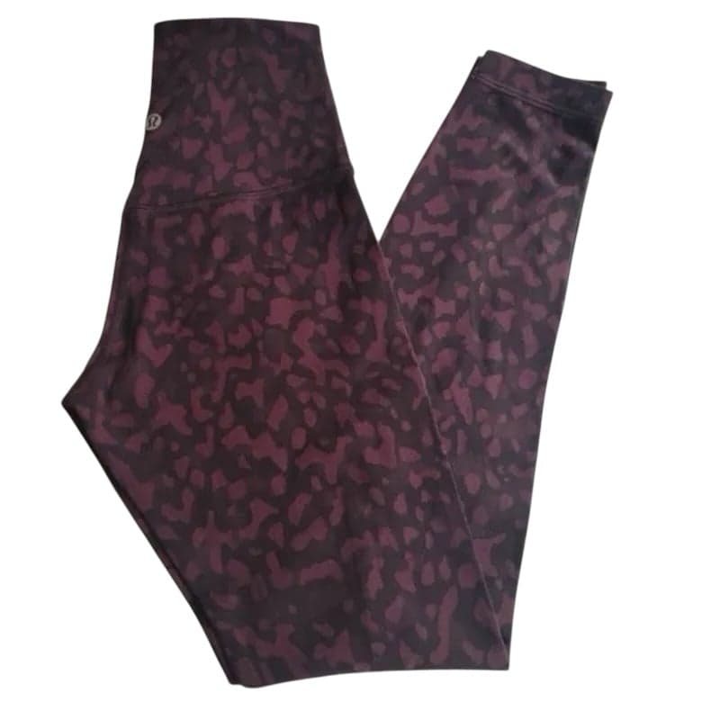 Lululemon High-Rise Align Leggings 25" – Formation Camo Dark Adobe Multi RARE - Thumbnail 5