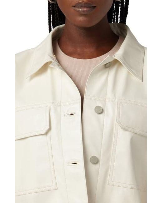HUDSON Women’s Hoodie Swing Trucker Jackets Size Large NWT - Thumbnail 5