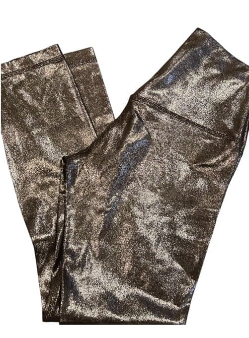Lululemon Align High-Rise Pant 25" in Shine Radiate Foil French Press Size 6 - Thumbnail 3