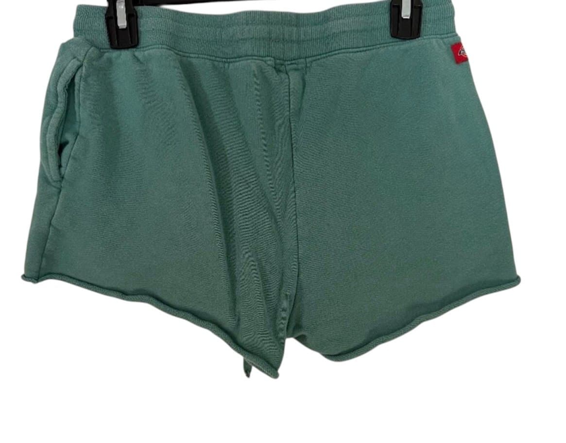 Dickies Junior’s Sweat Shorts in Green Size Medium - Thumbnail 2