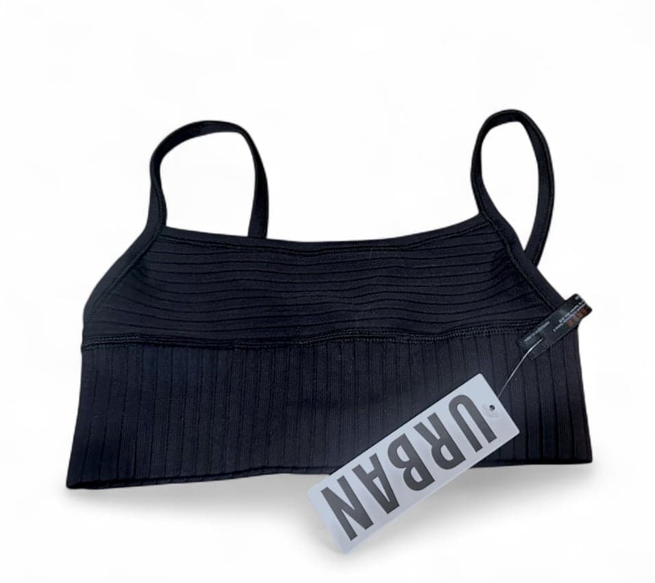 Black Ribbed Bralette by Out From Under x Urban Outfitters Size XS/S - Thumbnail 3