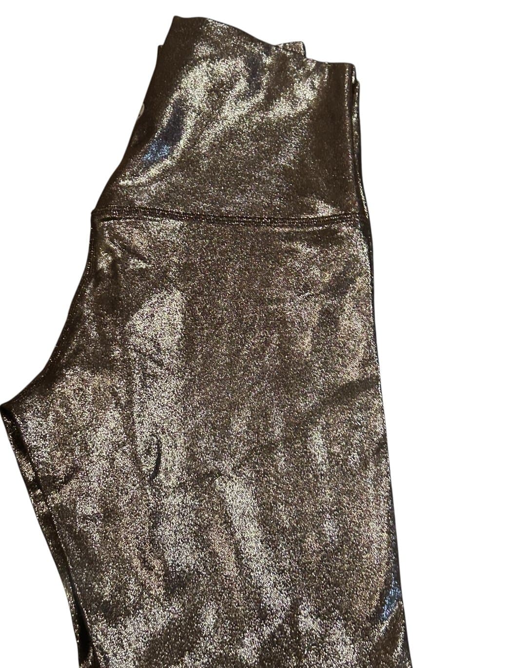Lululemon Align High-Rise Pant 25" in Shine Radiate Foil French Press Size 6 - Thumbnail 2
