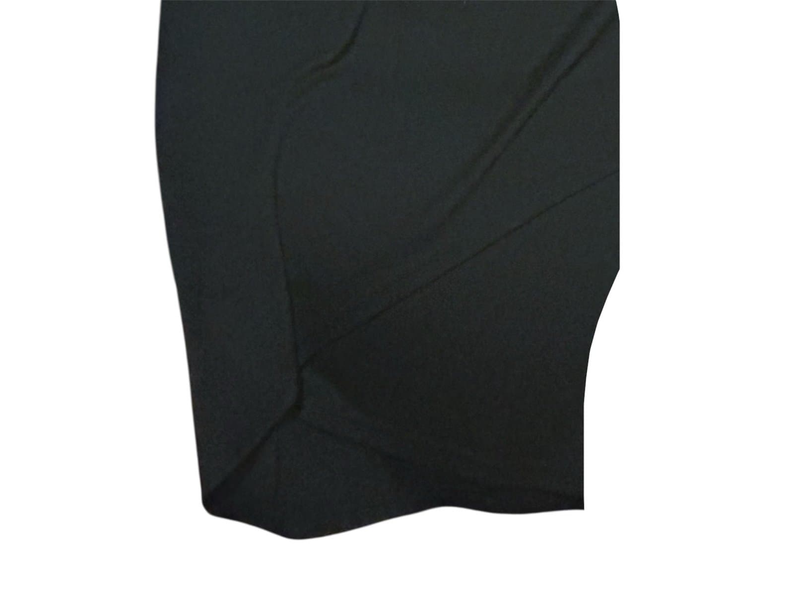 Ani Strapless Black Midi Dress w/ Crystal Waistline Size Large NWT - Thumbnail 3