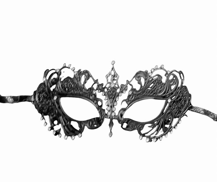 Two Mardi Gras Face Masks - From New Orleans - Thumbnail 2
