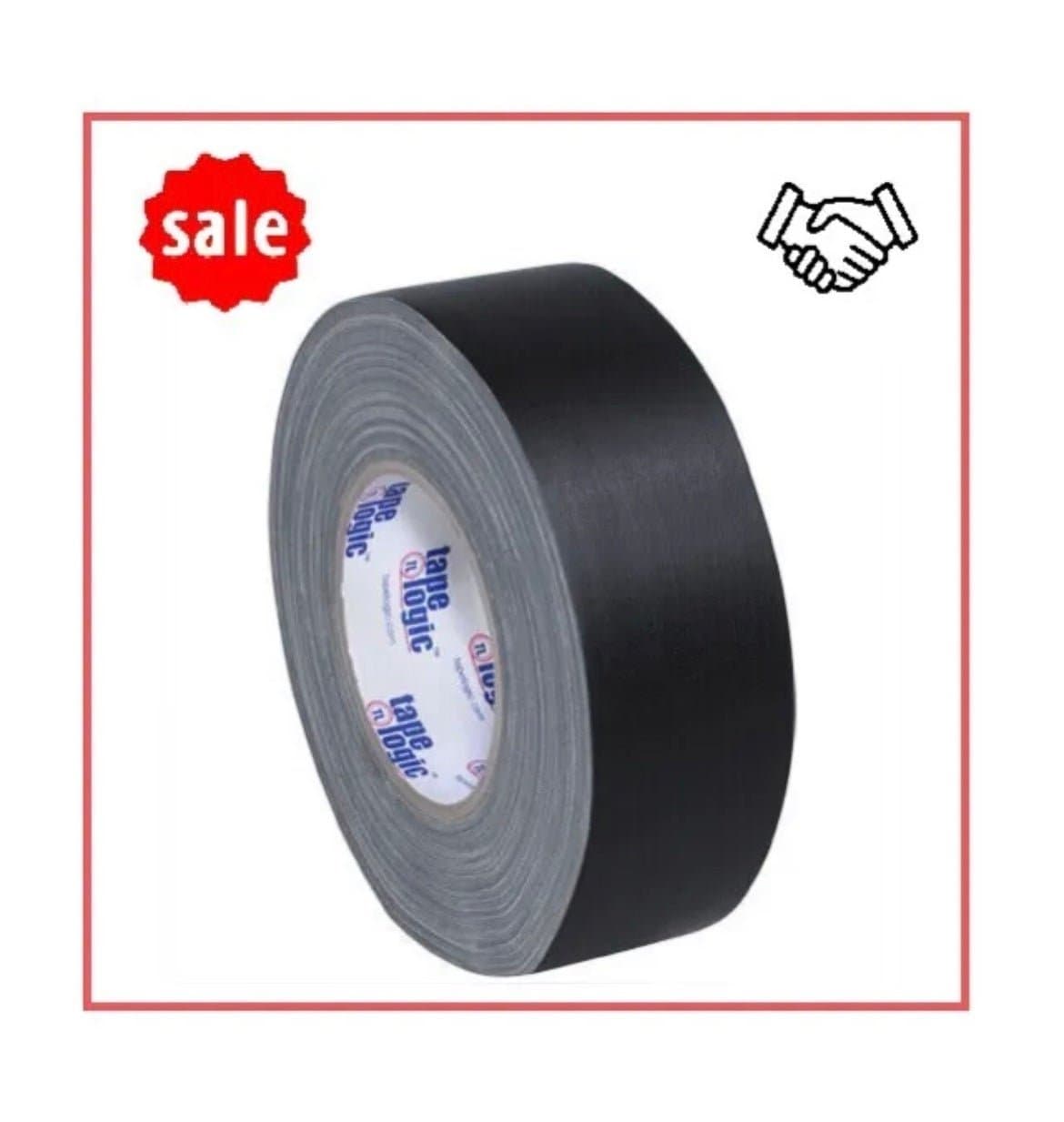 Black Gaffers Audio Stage Duct Tape Logic 2 IN. X 60 Yards Brand New QTY 1 - Thumbnail 2