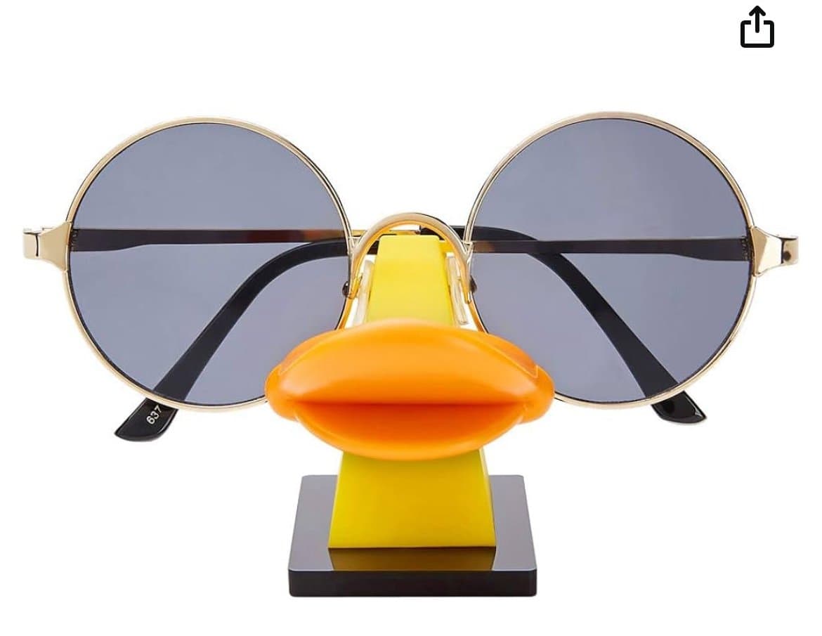 Cute Glasses Holder Display Stand Duck Lips - Thumbnail 2