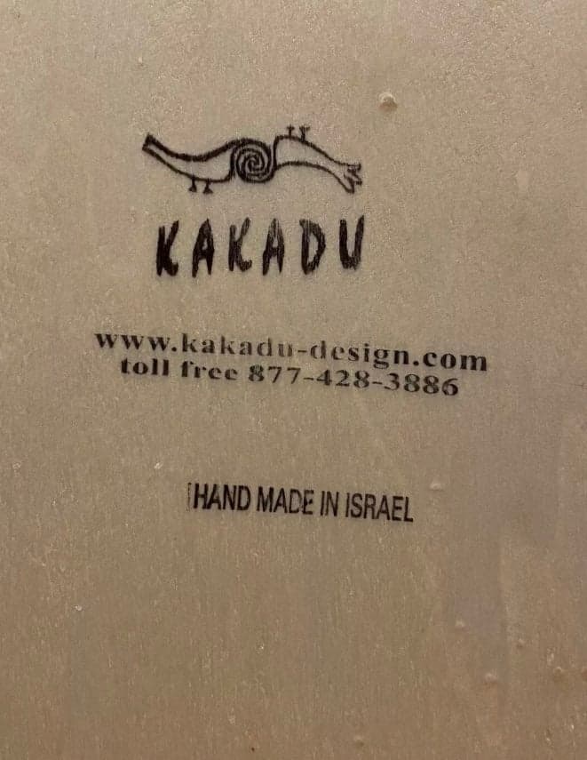 Kakadu Art 100% Custom Piece Office Israeli Art Wooden Note Pad Folder - Thumbnail 5