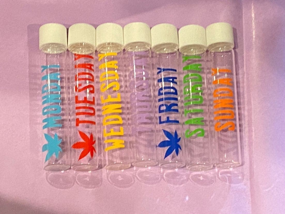 "Daily Dose" Glass Tube Set - Thumbnail 2