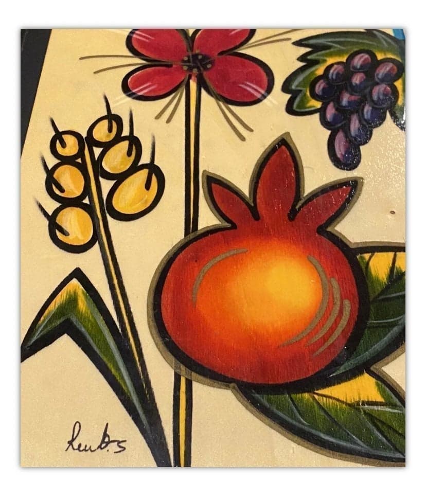 Kakadu Art 100% Custom Piece Office Israeli Art Wooden Note Pad Folder - Thumbnail 3