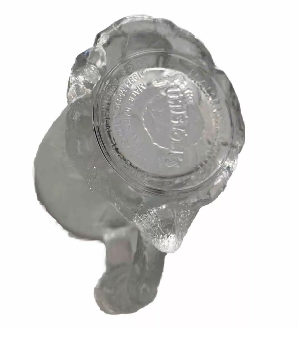 1993 McDonald's RocDonald's Flintstones 3-D Glass Mammoth Mug - Thumbnail 2