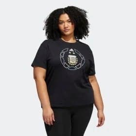 Adidas Black Argentina AFA T-Shirt - Thumbnail 5