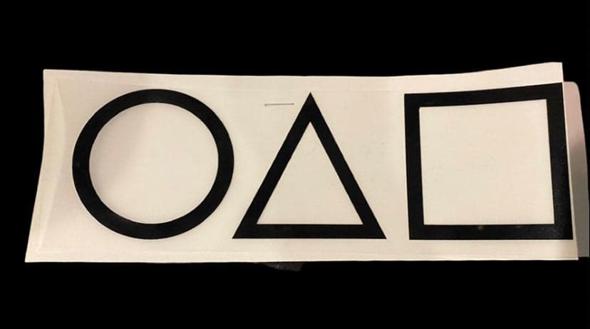 Squid Games Permanent Vinyl Decal Sticker 6x2 Any Color! - Thumbnail 2