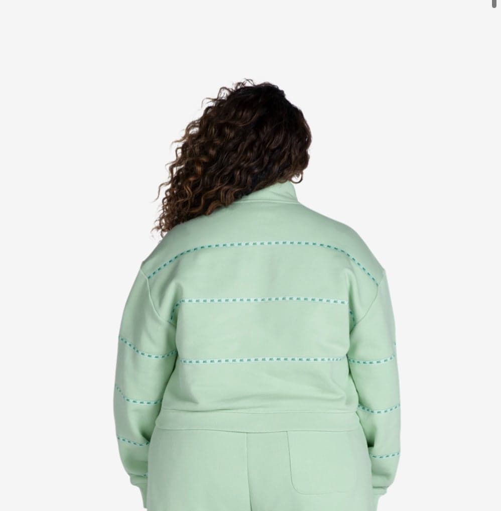 Melody Ehsani Designer Logo Pullover & Shorts Full Sweat Set - Thumbnail 3