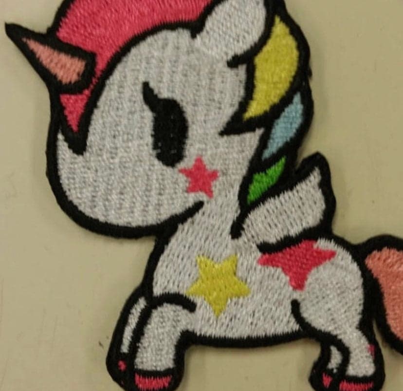Tokidoki Unicorno Embroidered Iron-On Patch - Thumbnail 3