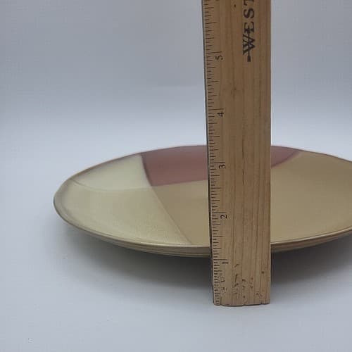 Sango Gold Dust Sienna 5039 Stoneware Tidbit Tray Geometric Earth Tones Fall - Thumbnail 12