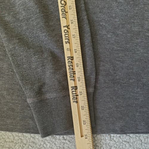 Jachs New York Mens Shirt XL Cotton Pocket Henley Long Sleeve Comfortable Modern - Thumbnail 6